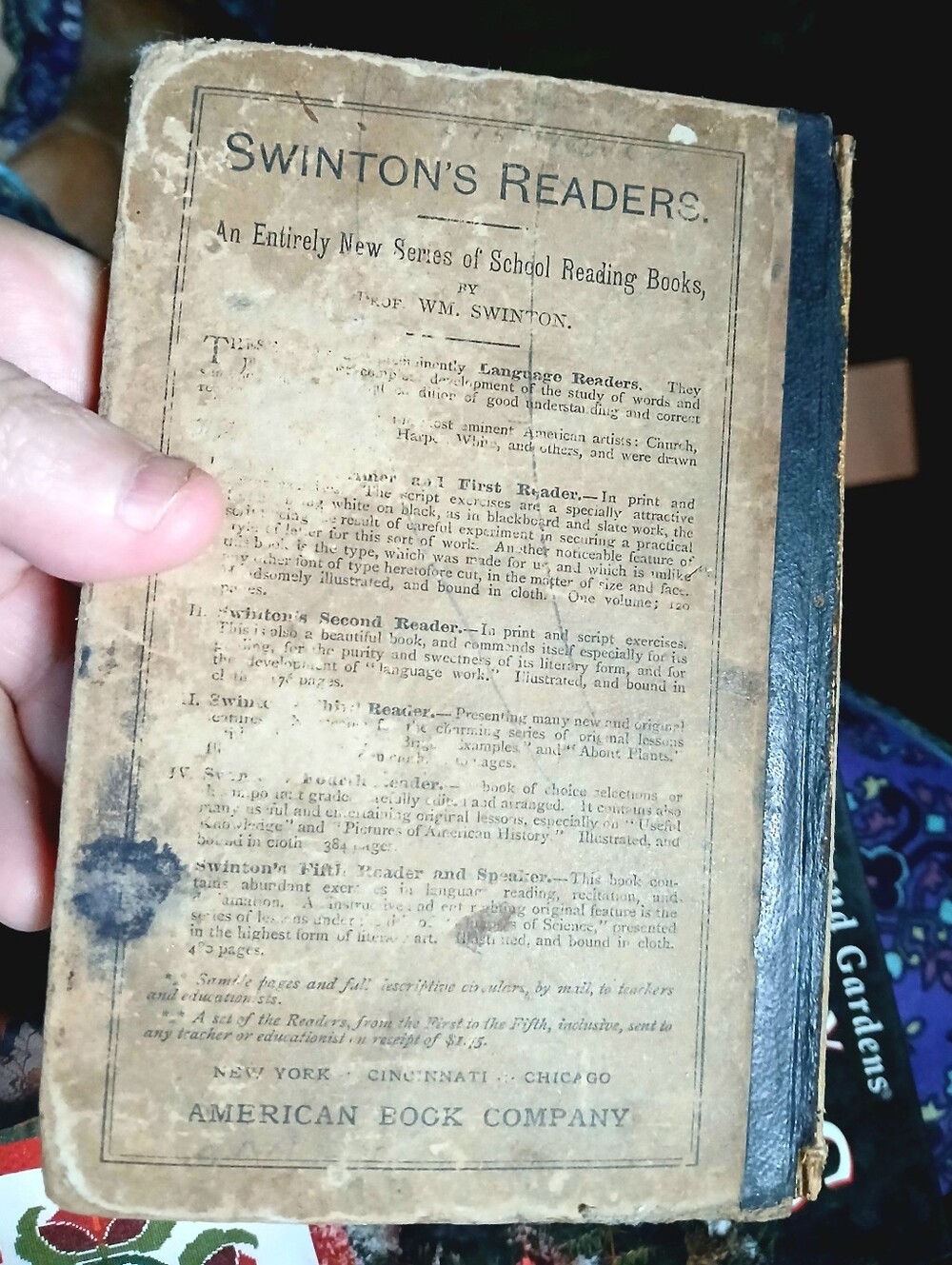 1863 Progressive Intellectual Arithmetic Book - Picture 2 of 5